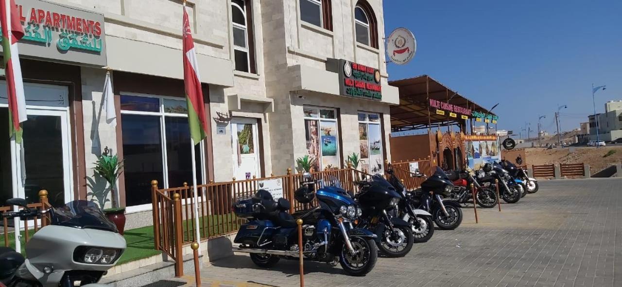 Sur Bandar Al Ayjah Hotel Apartments Exteriör bild